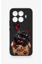Mi 15t Pro Compatible Hello Cat Patterned Silicone Case - 2
