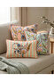Striped Shawl Patterned Rectangular Throw Pillow Cover - 3