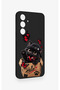 Samsung S24Fe Compatible Hello Cat Patterned Silicone Case - 3