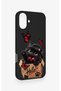 iPhone 16 Plus Compatible Hello Cat Patterned Silicone Case - 3