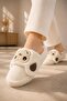 Monkey Figured, Soft, Warm, Comfortable, Winter Slippers, Plush House Slippers - 4