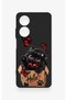 Oppo A60 Compatible Hello Cat Patterned Silicone Case - 2