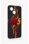 Tecno Spark 40C Compatible Yellow Red Ivy Patterned Silicone Case - 3