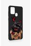 Samsung A21S Compatible Hello Cat Patterned Silicone Case - 3