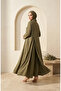 Modern Tesettür Combination Bamboo Double Set 2298-01 Khaki - 4