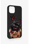 iPhone 13 Compatible Hello Cat Patterned Silicone Case - 3