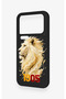 Mi 17 Pro Max Compatible Yellow Red 1905 Lion Pattern Silicone Case - 4
