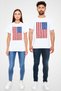 United States of America Flag Printed T-Shirt - 4