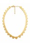 Special Series Crushed Plate Heart Necklace
