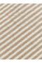 Two Mt Shop Quality Striped Patterned Rectangular Tablecloth 140X240 cm - 4