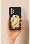 Samsung A23 Compatible Yellow Red 1905 Lion Pattern Silicone Case