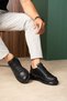 Grm-Genuine Leather Stitched Orthopedic Classic Sports Casual Shoes - 3