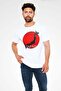 Japan Map and Sun Printed T-Shirt - 2