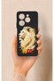 Infinix Hot 40 Pro Compatible Yellow Red 1905 Lion Pattern Silicone Case
