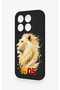 Mi 17 5g Compatible Yellow Red 1905 Lion Pattern Silicone Case - 4