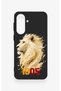 Samsung A37 Compatible Yellow Red 1905 Lion Pattern Silicone Case - 3