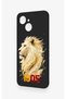 Tecno Spark 40C Compatible Yellow Red 1905 Lion Pattern Silicone Case - 3