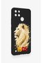 Realme C21Y Compatible Yellow Red 1905 Lion Pattern Silicone Case - 3