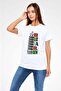 Italy Leaning Tower Font Design Printed T-Shirt - 3