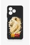Realme C53 Compatible Yellow Red 1905 Lion Pattern Silicone Case - 2