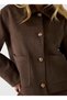 Brown Women's Jacket W6Yl14W2887-F1Gq - 4