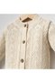 Baby Girl Carousel Embroidered 3-Piece Set – Openwork Knit Cardigan, Ruffle Collar Bodysuit, and Polka Dot Bow Layered Skirt – Mevlüt, Birthday, Holiday, and Special Occasion Combination - 5
