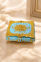 Mirrored Jewelry Box Gold Embellished Decorative Jewelry Box with Compartments - 2