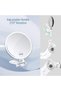 Personal Makeup Mirror, 30X Magnifying Mirror for Travel with Handle, Double-Sided 1X/30X Magnification Hand Mirror for Makeup, Travel Mirror for Desk - 5