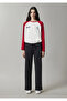 Women's M1011124-70087 Logo Printed Knitted Pants Charcoal Charcoal - 2