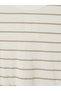 Lcw Everyday Khaki Crew Neck Striped Women's Bodysuit - 6