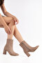 Ava Daily Women's Zippered Thai Fur Heeled Boots - 4