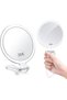 Personal Makeup Mirror, 30X Magnifying Mirror for Travel with Handle, Double-Sided 1X/30X Magnification Hand Mirror for Makeup, Travel Mirror for Desk