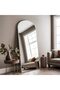Arched Full Length Mirror, 160x60cm Arch Floor Mirror with Stand, Full Length Mirror Wall Mirror Hanging or Leaning Arched-Top Full Body Mirror for Bedroom (White, 160x60cm (63"x23.6")) - 2