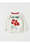 Unisex Cotton Sweatshirt with Back Print Detail - 2