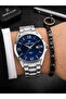 Men's Wristwatch with Steel Strap with 2 Years Warranty Special for Groom and Suit Vs.Blkt.1180 - 2