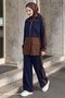 Garnili Double Pocket Brown Suit - 2