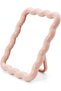 Cute Wave-Shaped Desk Vanity Makeup Mirror, Portable Aesthetic Folding Mirror for Travel, Standing/Hanging Makeup Mirror for Women & Girls, Home Décor Mirror (Pink)