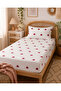 Single Elastic Sheet Set 100X200 cm with Geometric Pattern + 1 Pillowcase - 2
