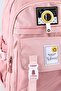 51635 3-Compartment School-Srt Bag Pink - 3