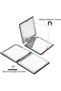 Compact Makeup Mirror for Pocket Purse Clutch, 1x/2x Magnifying Foldable Cosmetic Mirror, Portable Travel Mirror for Beauty, Black Elegant Vanity Mirror for Men and Women - 3