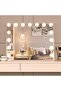 Vanity Mirror with Lights USB Charging, Hollywood Makeup Mirror, Large Vanity Lighted Mirror with 15 LED Bulbs - 3