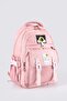 51635 3-Compartment School-Srt Bag Pink - 2