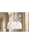 Women's Star Decorated Faux Leather Single Compartment Baguette Hand and Shoulder Bag