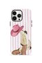 iPhone 13 Pro Max Vorian Double Layer Case Pink Rodeo
