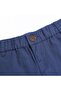 Men's Slim Linen Cotton Bermuda Shorts - 5