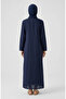 Şile Bezi Dress 6180-02 Navy Blue - 4