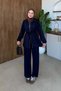 Maren Biyeli Suit Navy Blue - 4