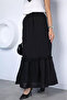 Women's Elastic Waist Lined Skirt - 2
