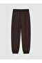 Vizyon New Season Brown Soft Touch Women's Jogger Sweatpants - 7