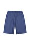 Men's Slim Linen Cotton Bermuda Shorts - 4